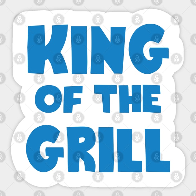 King of the Grill Sticker by CanossaGraphics